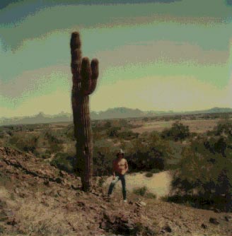 Don DelaVega in Yuma Desert