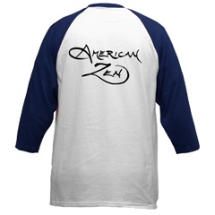 American Zen Baseball Jersey BACK